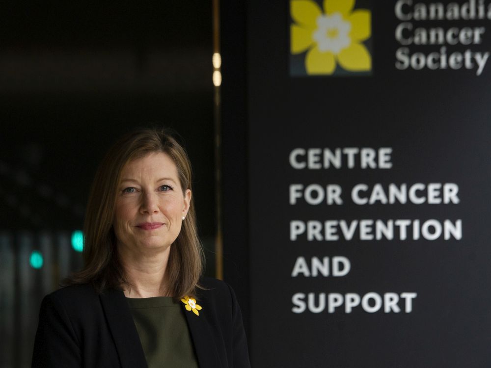 andrea seale, ceo of the canadian cancer society, at the organization's headquarters in vancouver.