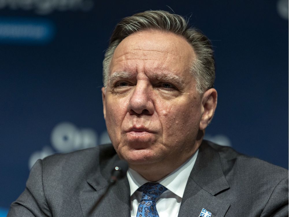 quebec premier françois legault.