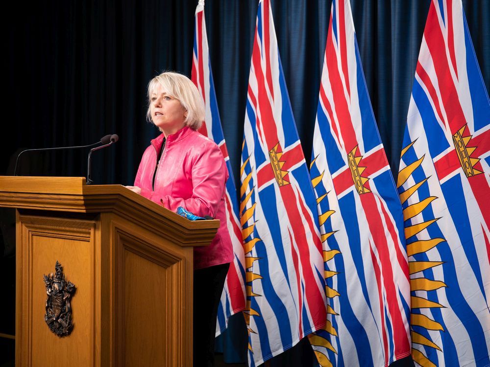 provincial health officer dr. bonnie henry.