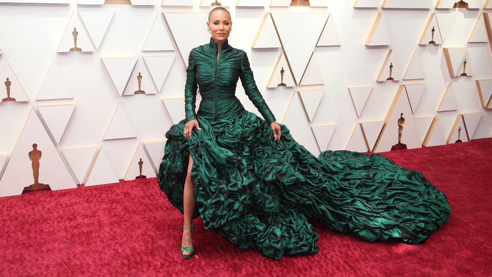  jada pinkett smith at the 94th annual academy awards on march 27, 2022. (david livingston / getty)