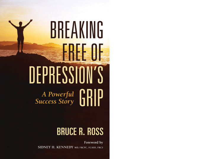 Bruce Ross’s book chronicles 45 years of living with depression and anxiety. “It’s a message of hope that despite the burden of depression, you can still have a productive life,” he says. SOURCE: Bruce R. Ross