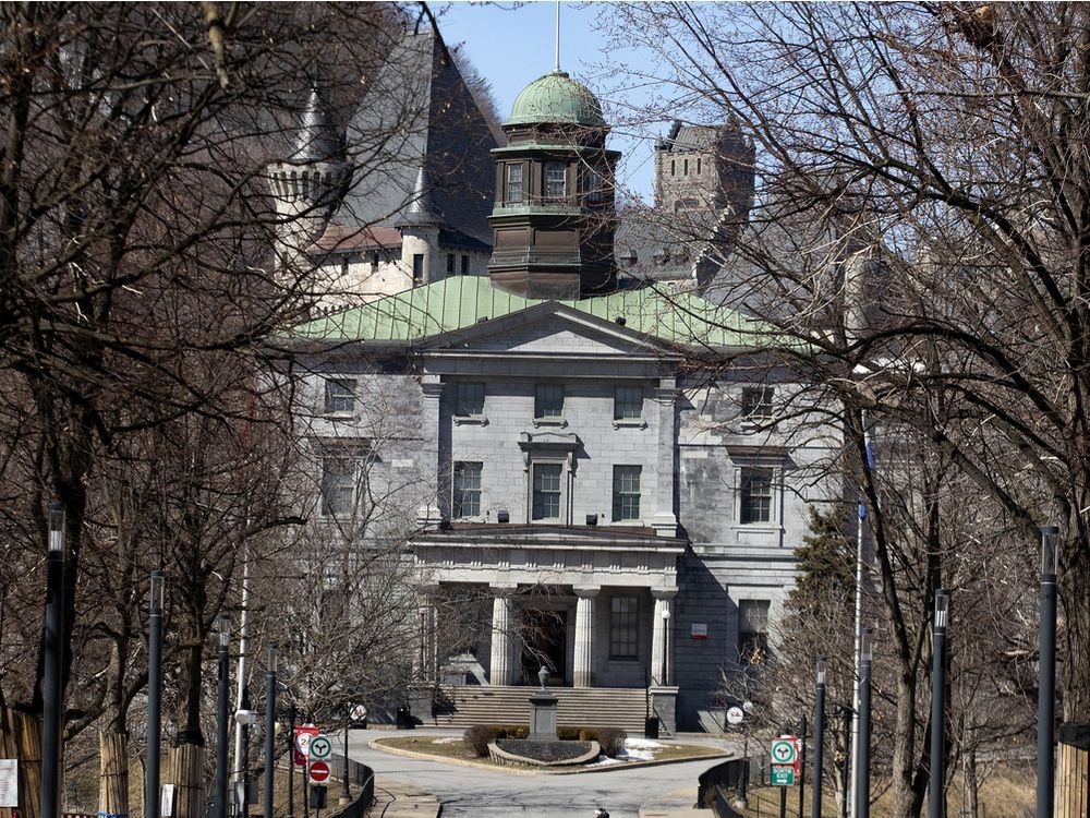 mcgill university's downtown campus.