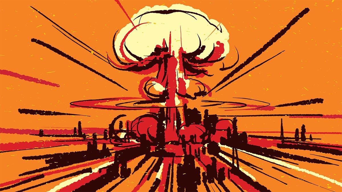 The possibility of a nuclear war all sounds so complicated, and yet, dangerously simple. GETTY