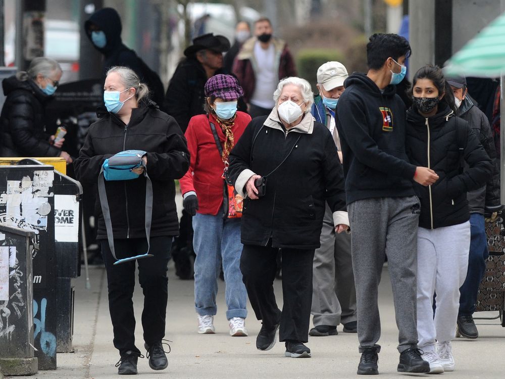 as of 12:01 a.m. friday, british columbians are allowed to go mask-free in most public places and attend religious gatherings with no limits.