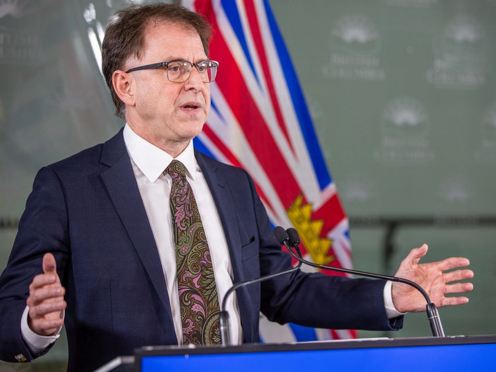 adrian dix, b.c.'s health minister.