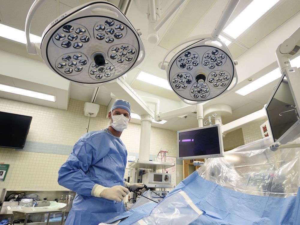 roughly 3 in 100 saskatchewan residents is waiting for a surgical procedure.