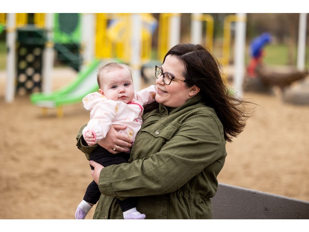 kaitlin kostiuk and her daughter maisie are two out of thousands of saskatchewan people who can't find a family doctor.