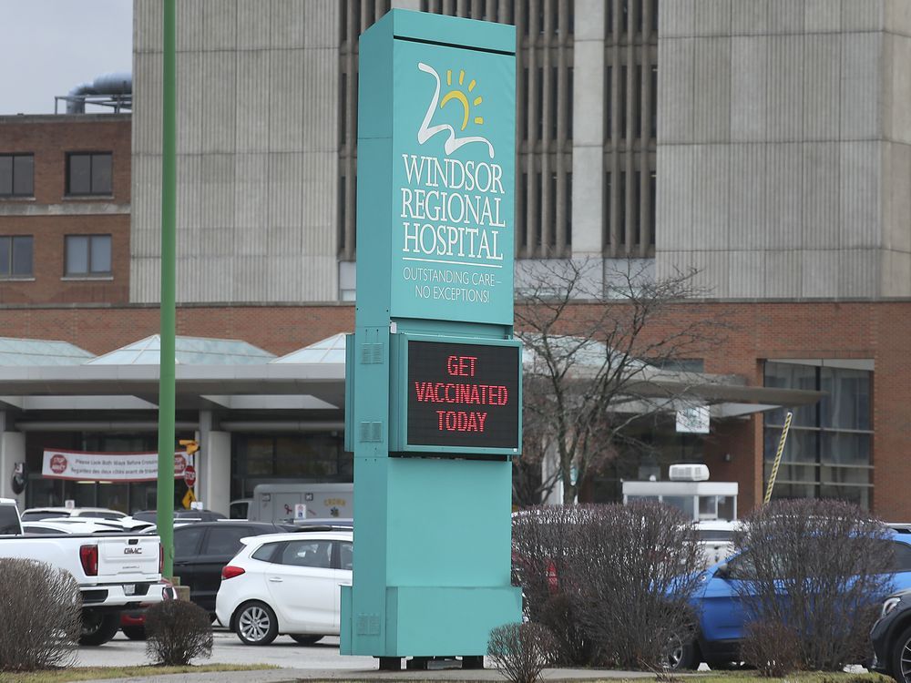 the windsor regional hospital met campus is shown on wednesday, december 29, 2021.