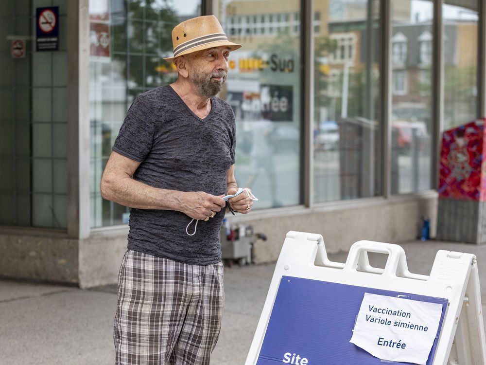 despite being vaccinated against smallpox when he was young, a friend convinced raymond boudreau to be extra careful and get inoculated against monkeypox on wednesday.