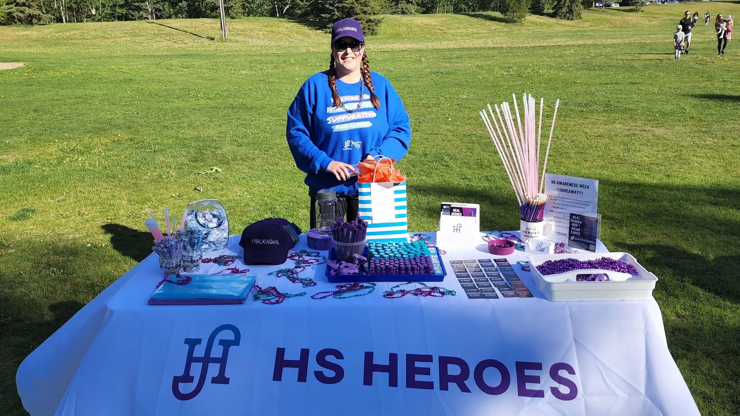 Krystle Sutherland co-founded HS Heroes to raise awareness of Hidradenitis Suppurativa.