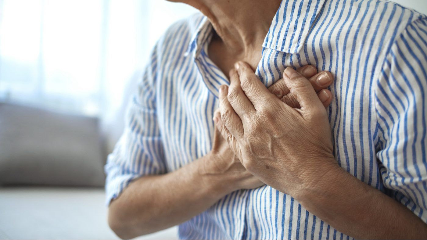 signs of a heart attack include jaw pain, nausea and shortness of breath. getty