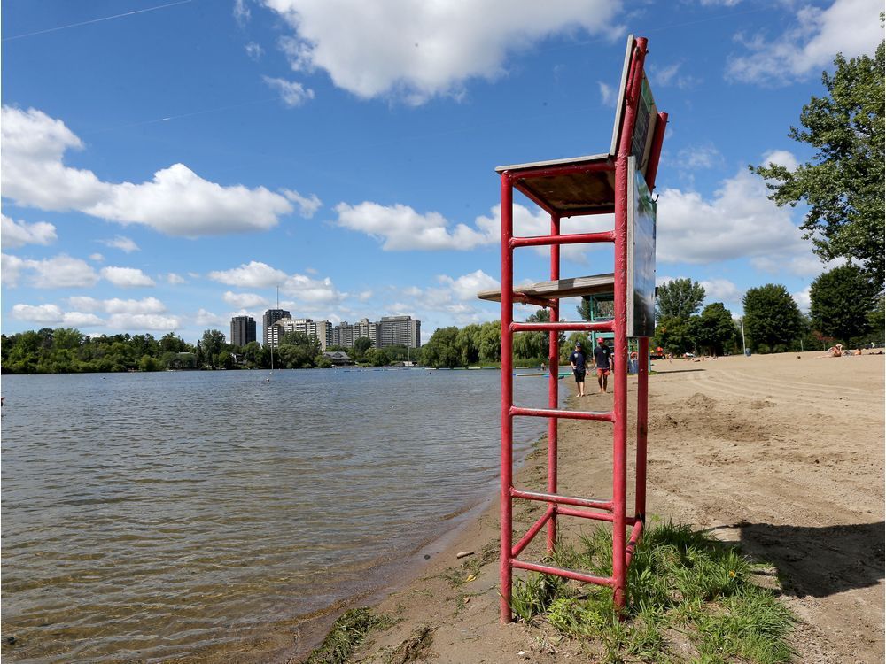 swimming not recommended at ottawa beaches