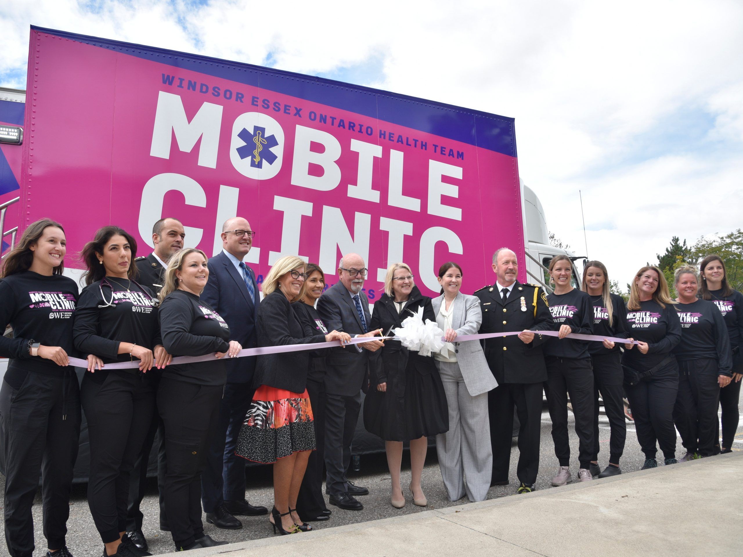 sylvia jones, ontario’s minister of health and deputy premier, was in essex county on monday, sept. 26, 2022 to unveil two new health care services: a mobile medical unit and the mental health and addictions response team (mhart). jones (pictured centre) attended the unveiling with local politicians and health care providers.