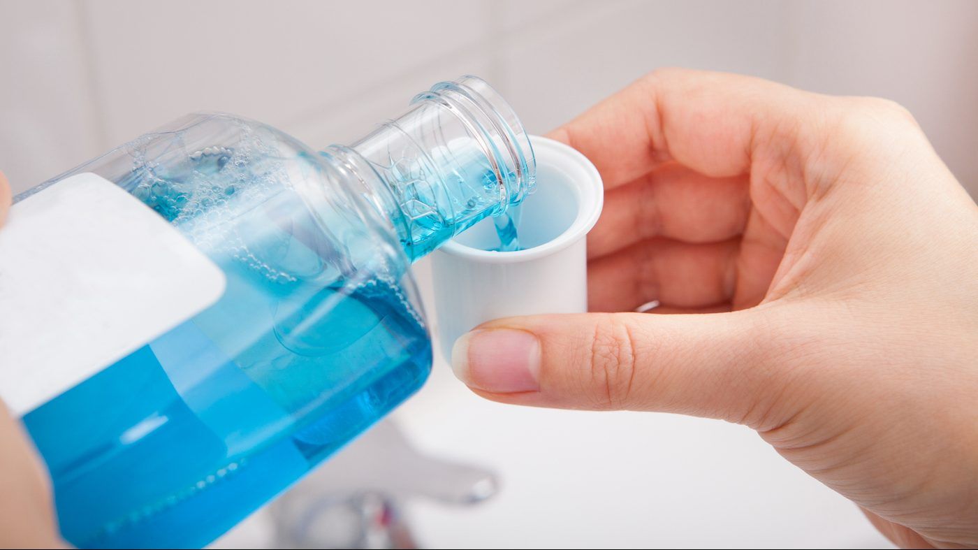 experts say that mouthwash can be helpful — and not just for oral health. getty