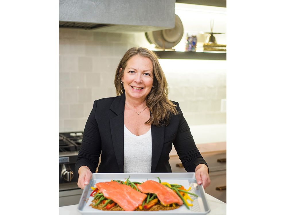 Registered dietitian Shannon Crocker says fish such as salmon is high in omega-3 fatty acids and may help to reduce the risk of heart disease. SUPPLIED.