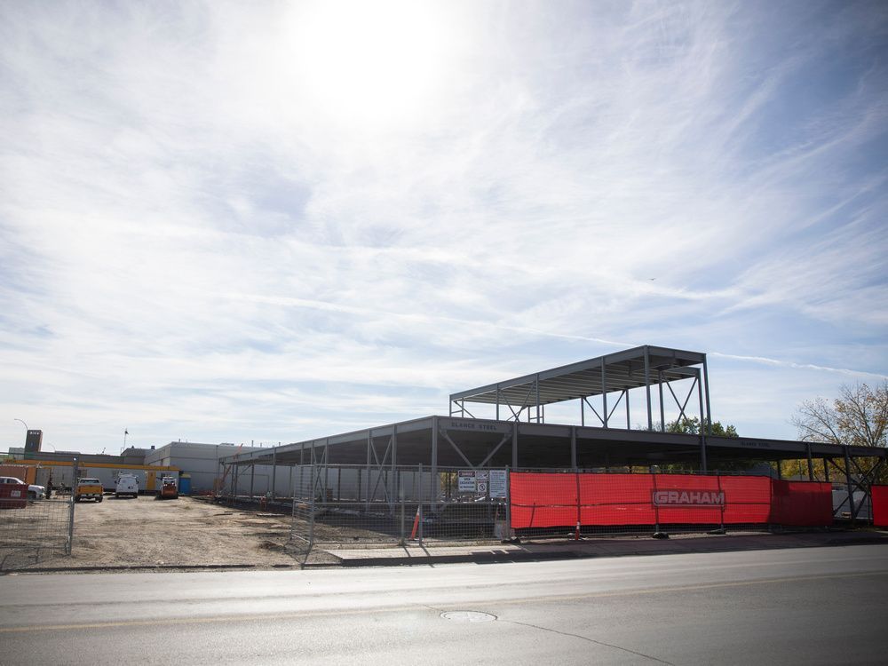 the urgent care centre under construction on albert street that will run 24 hours every day, providing care for those who need immediate medical attention and mental health help. this image was taken on tuesday, september 27, 2022 in regina.