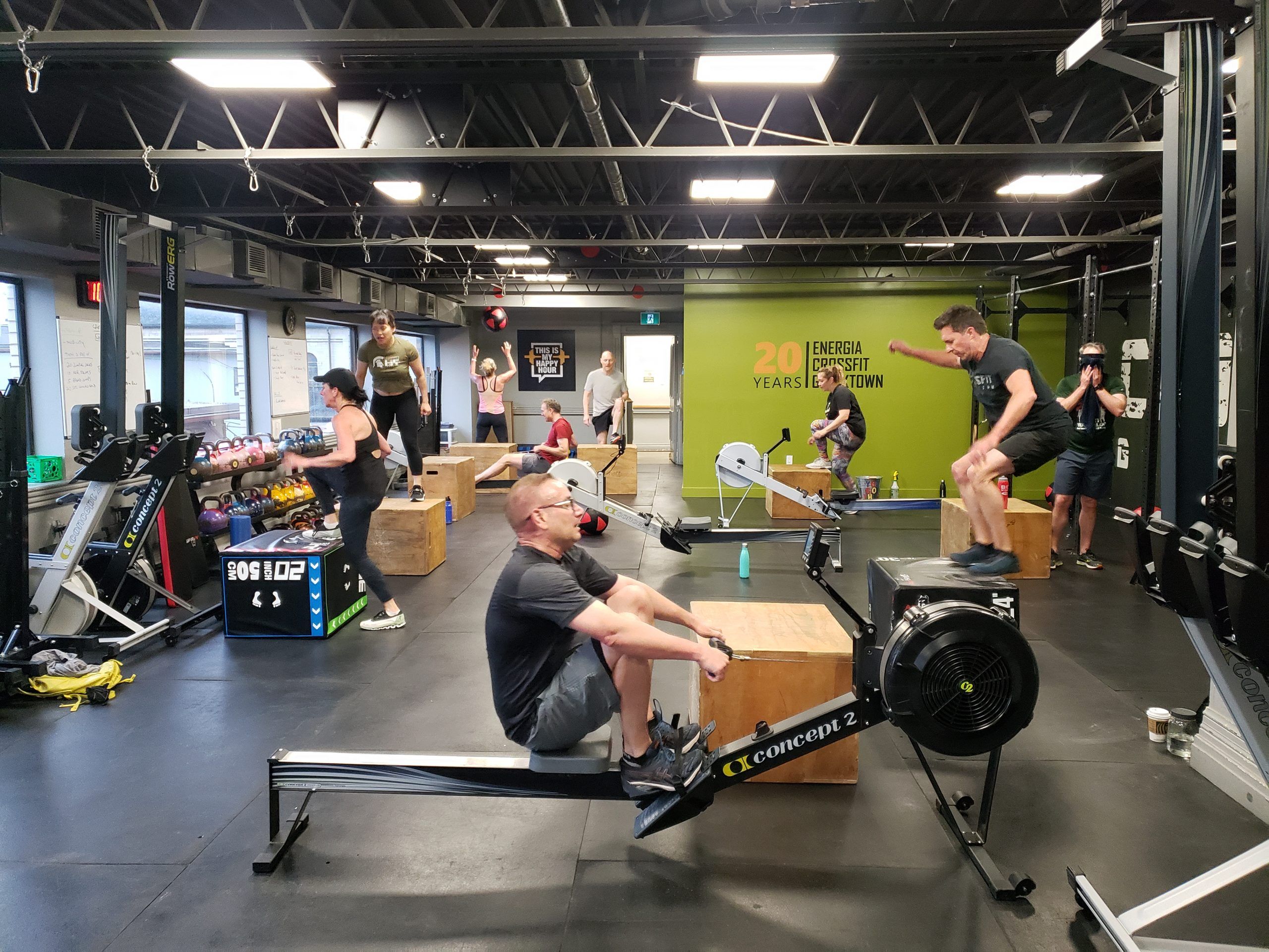 toronto's energia athletics &amp; crossfit greektown offers crossfit, yoga, personal training and nutritional counselling. supplied