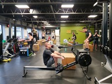 image from Energia Athletics gym with people exercising
