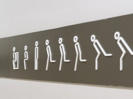 bathroom sign