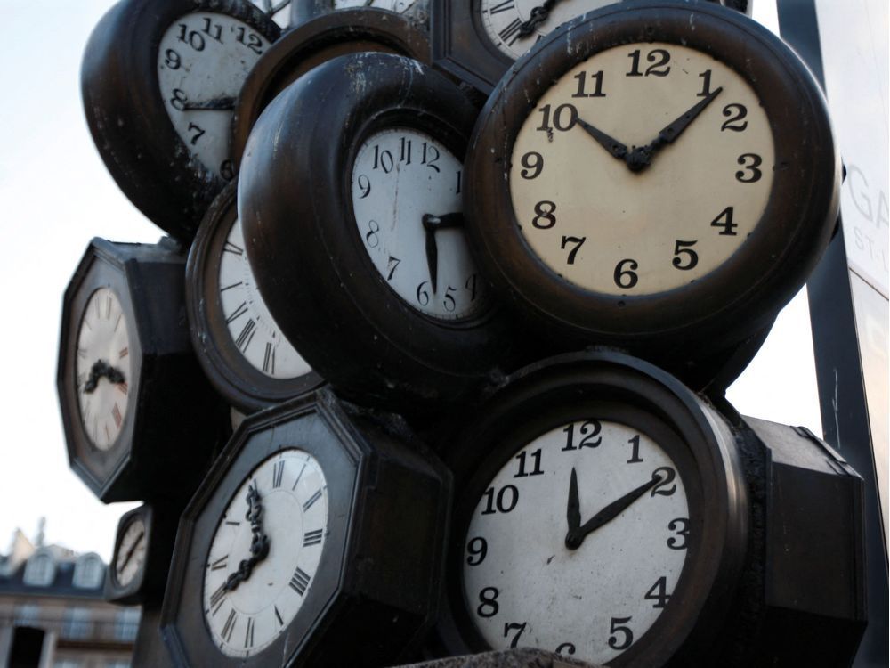 turn back your clocks by an hour at 2 a.m. on nov. 6, sunday.