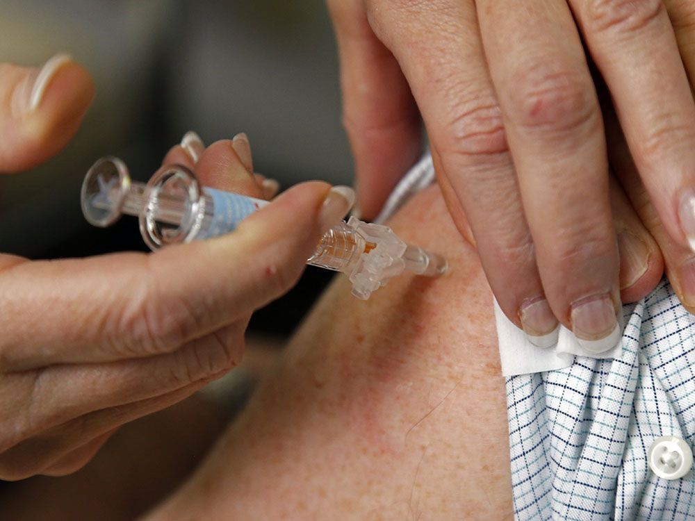 health officials urge people to get their kids vaccinated against the flu.