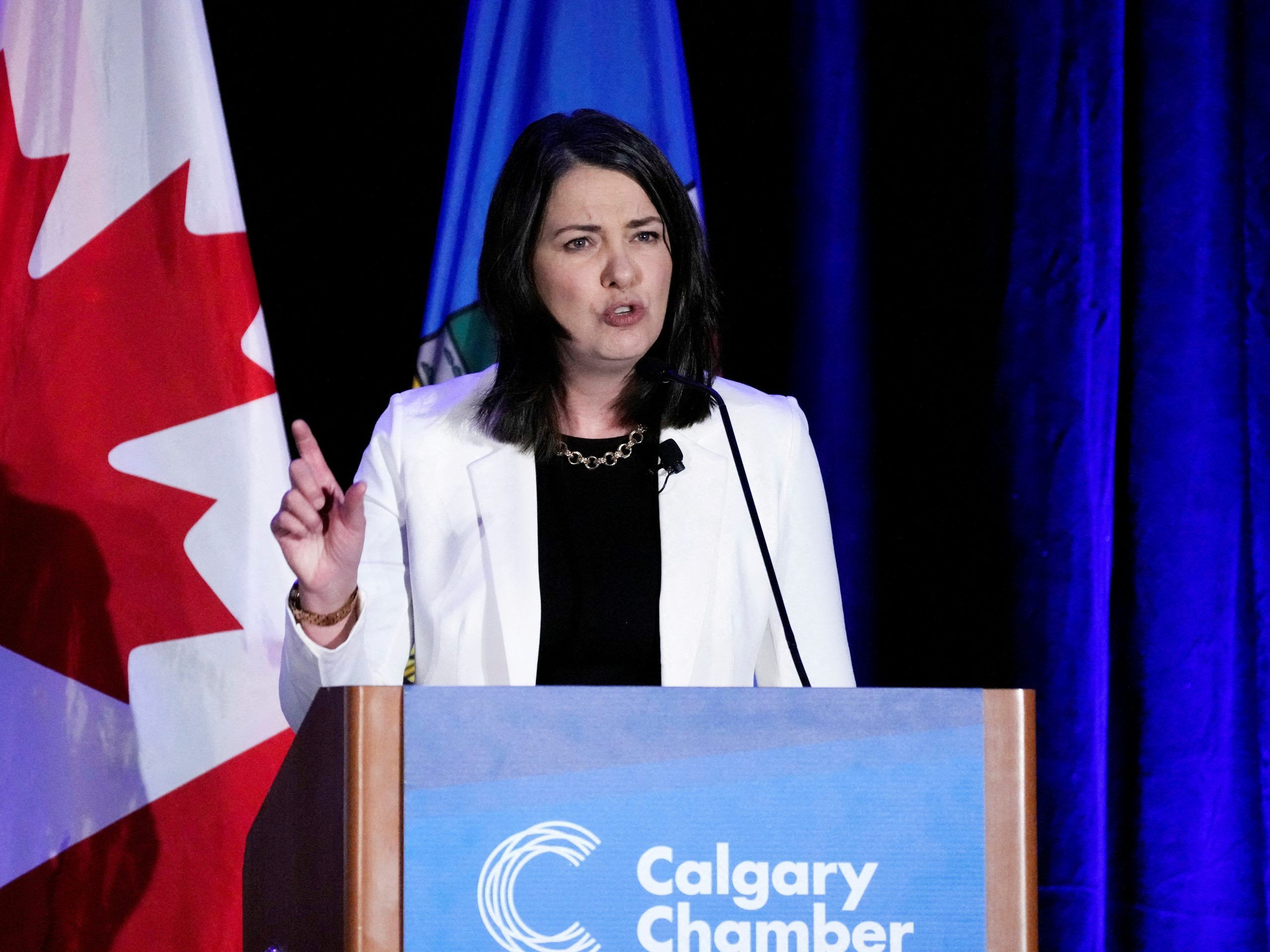 alberta premier danielle smith: provincial leaders want federal money for health care with no strings attached.