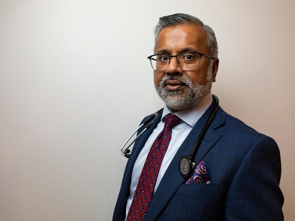 dr. viren naik is the chief assessment officer for the medical council of canada. thursday, dec. 1, 2022.