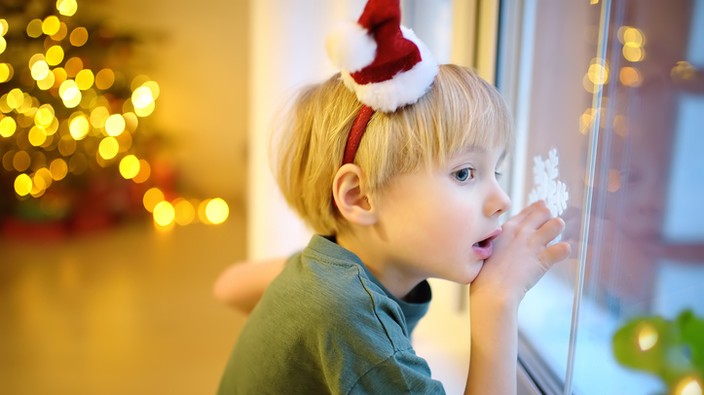 The average age kids stop believing in Santa is around eight years old