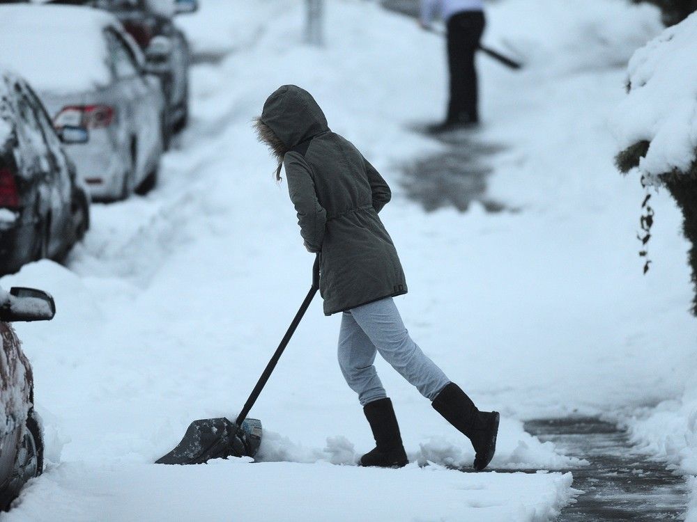 before you grab that snow shovel, watch our video on how to safely clear you driveway or sidewalk.