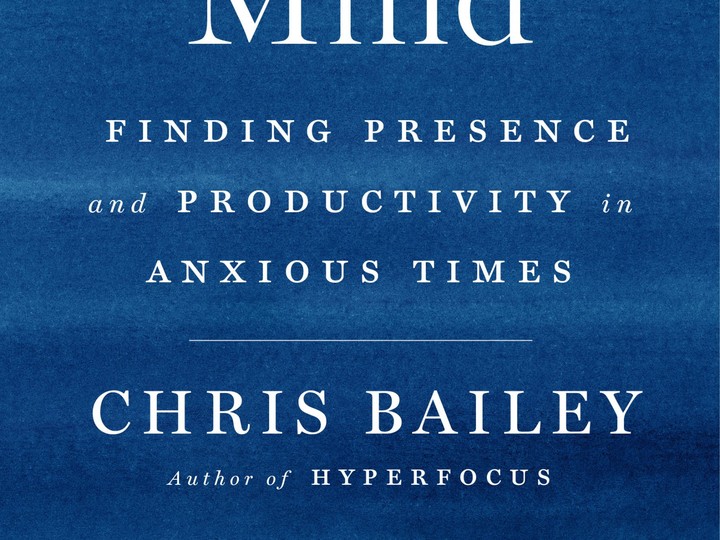 ‘How to Calm Your Mind: Finding Presence and Productivity in Anxious Times’ by Chris Bailey. SUPPLIED