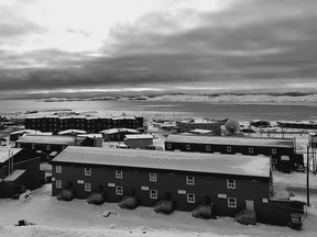A landscape view of Iqualuit, Nunavut.
