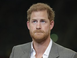 Prince Harry speaking