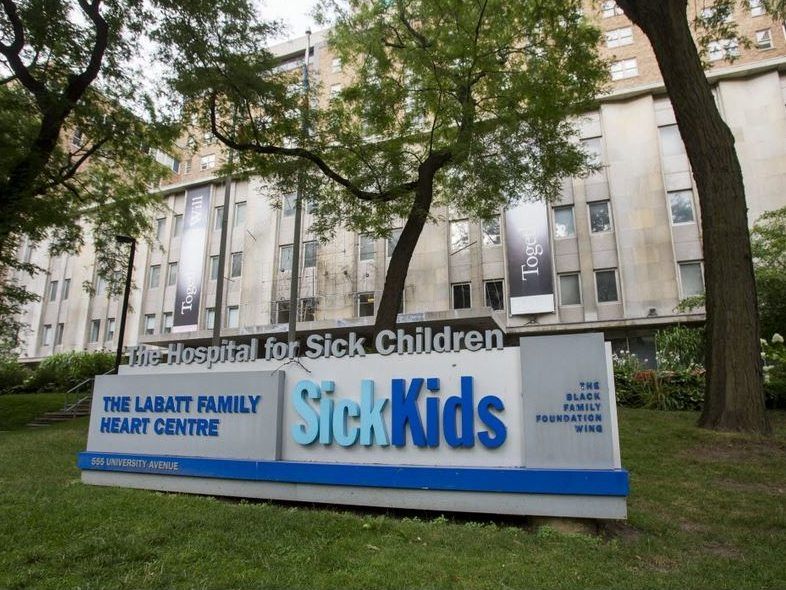 sick kids hospital in toronto.