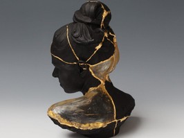 Kintsugi sculpture