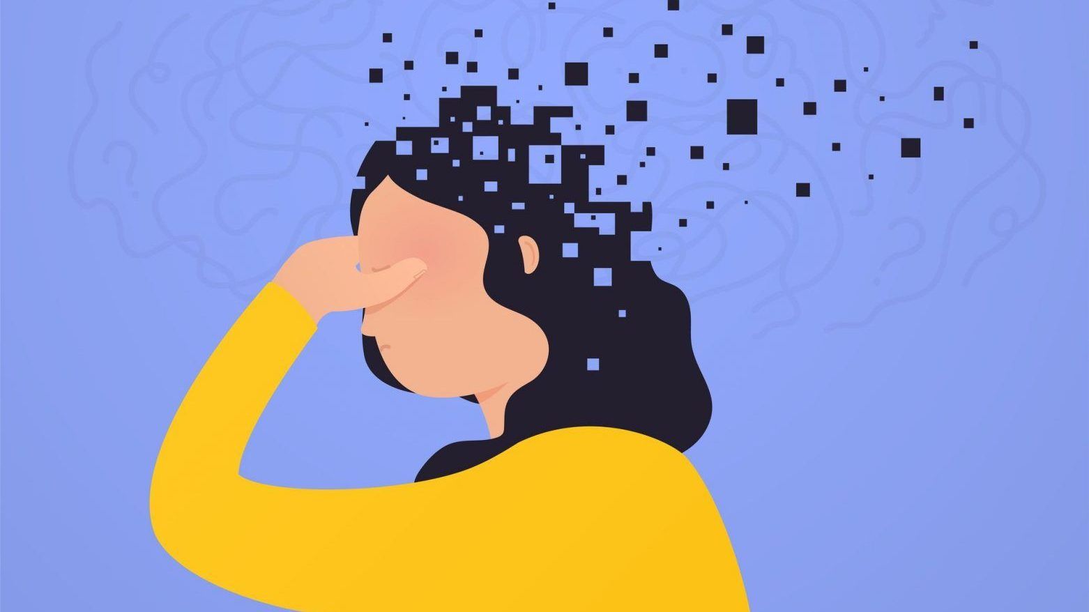 Women are just as likely to experience memory errors as men. GETTY
