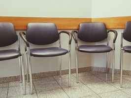 empty chairs in doctors office