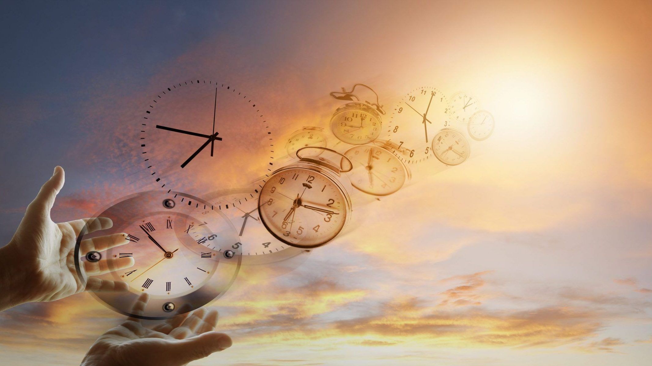 The sense of time whipping by isn't just some weird psychological thing. It's actually a scientific phenomenon. GETTY