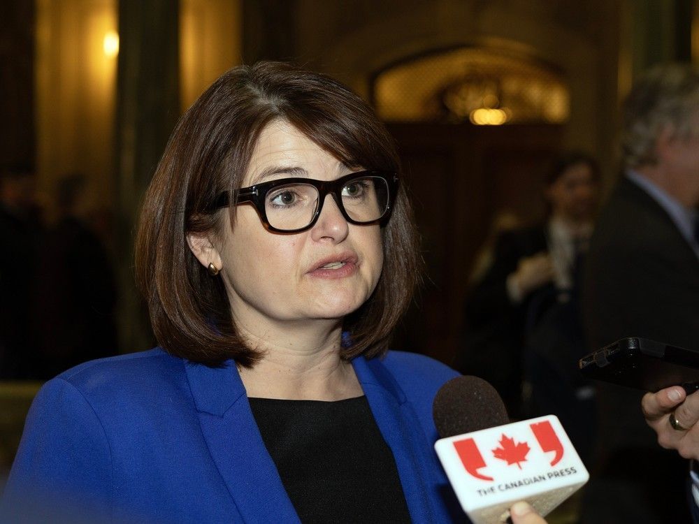 Opposition NDP Leader Carla Beck