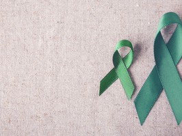 Green Ribbons to represent gastroparesis awareness month