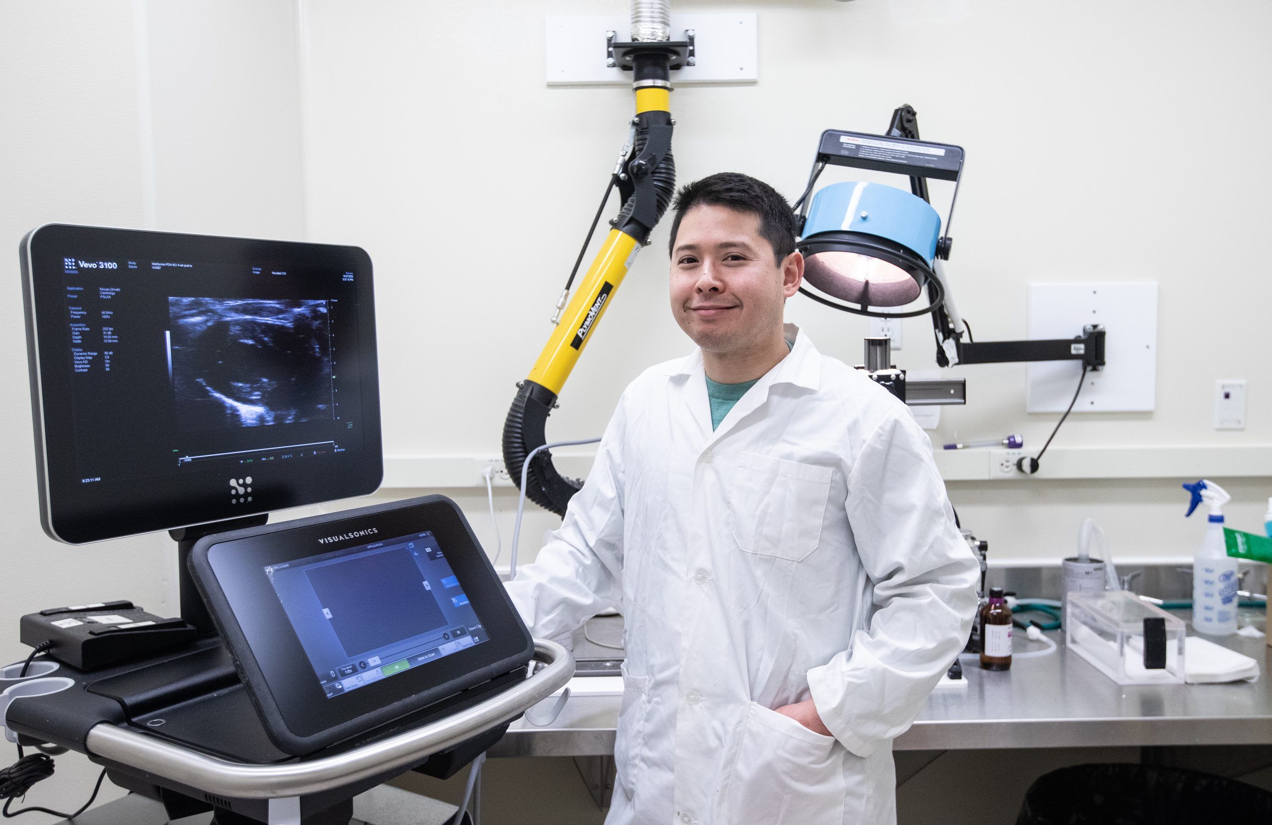  dr. john edward ussher, a researcher at the university of alberta in edmonton, is working on preventing cardiac complications in those living with t2d. jason franson