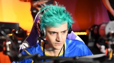 SAN JOSE, CA - OCTOBER 27: Tyler "Ninja" Blevins plays Call of Duty: Black Ops 4 during the Doritos Bowl 2018 at TwitchCon 2018 in the San Jose Convention Center on October 27, 2018 in San Jose, California. (Photo by Robert Reiners/Getty Images)