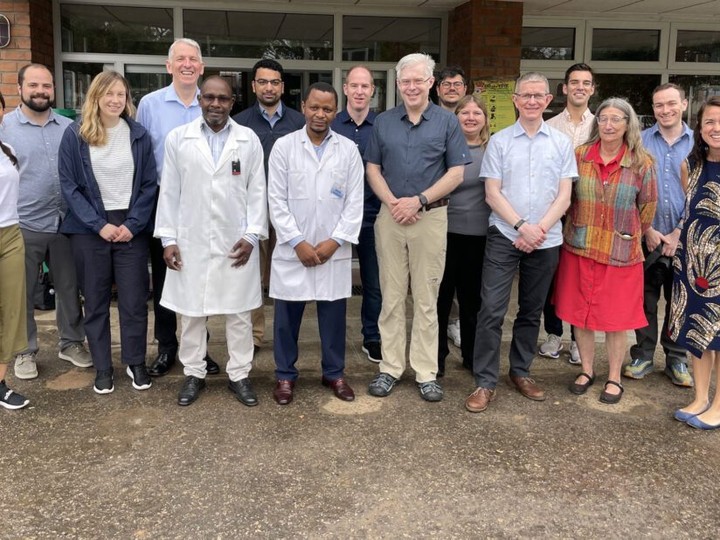  Researchers and clinicians from Blantyre Malawi, one of the pioneering sites operating a Hyperfine Inc. scanner as part of the UNITY project, with visiting researchers from UBC and King’s College London, and representatives from Hyperfine Inc., the Bill & Melinda Gates Foundation, and the International Society for Magnetic Resonance in Medicine.