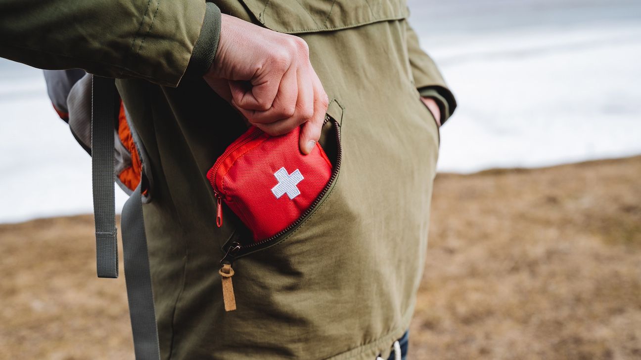 Keeping a fully equipped first aid kit with you during your travels serves as a safeguard against small wounds and injuries.