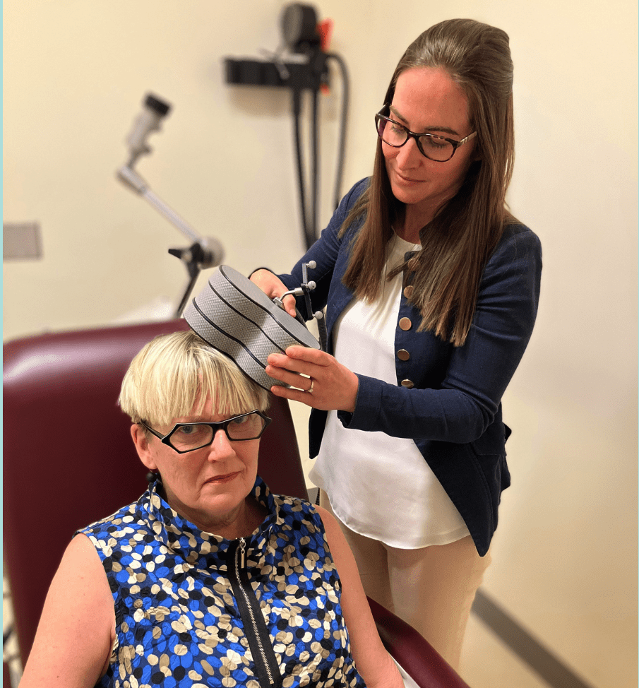  within a week of starting daily three-minute doses of rtms, raija hilska says she “started feeling different for the first time ever. i felt like my eyes had opened.”