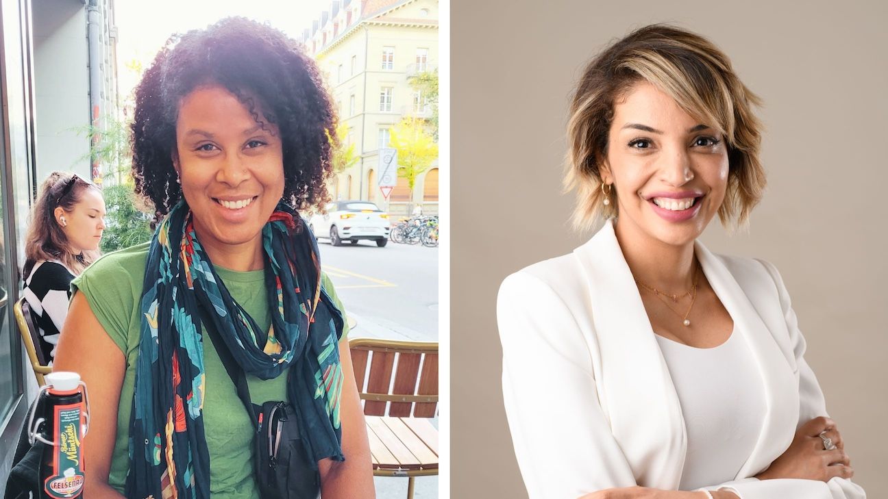 Separate profile photos of Michelle Audoin and Dr. Muna Al-Khaifi