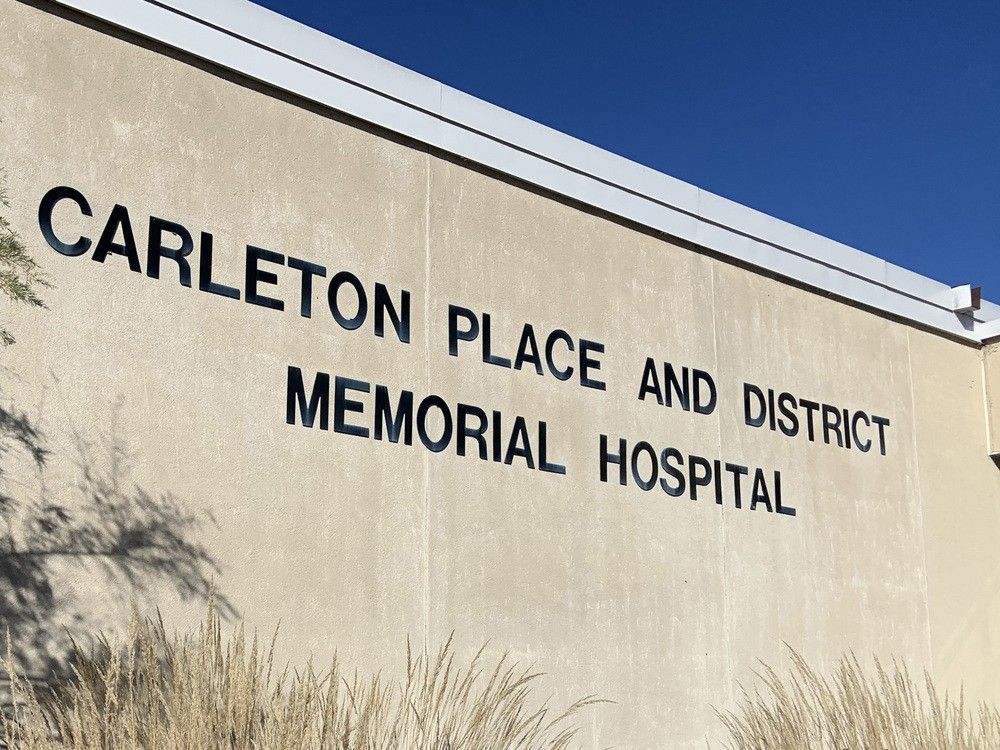 carleton place and district memorial hospital in a file photograph.