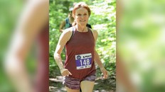 Karen Hawthorne - middle age woman running in 5kK