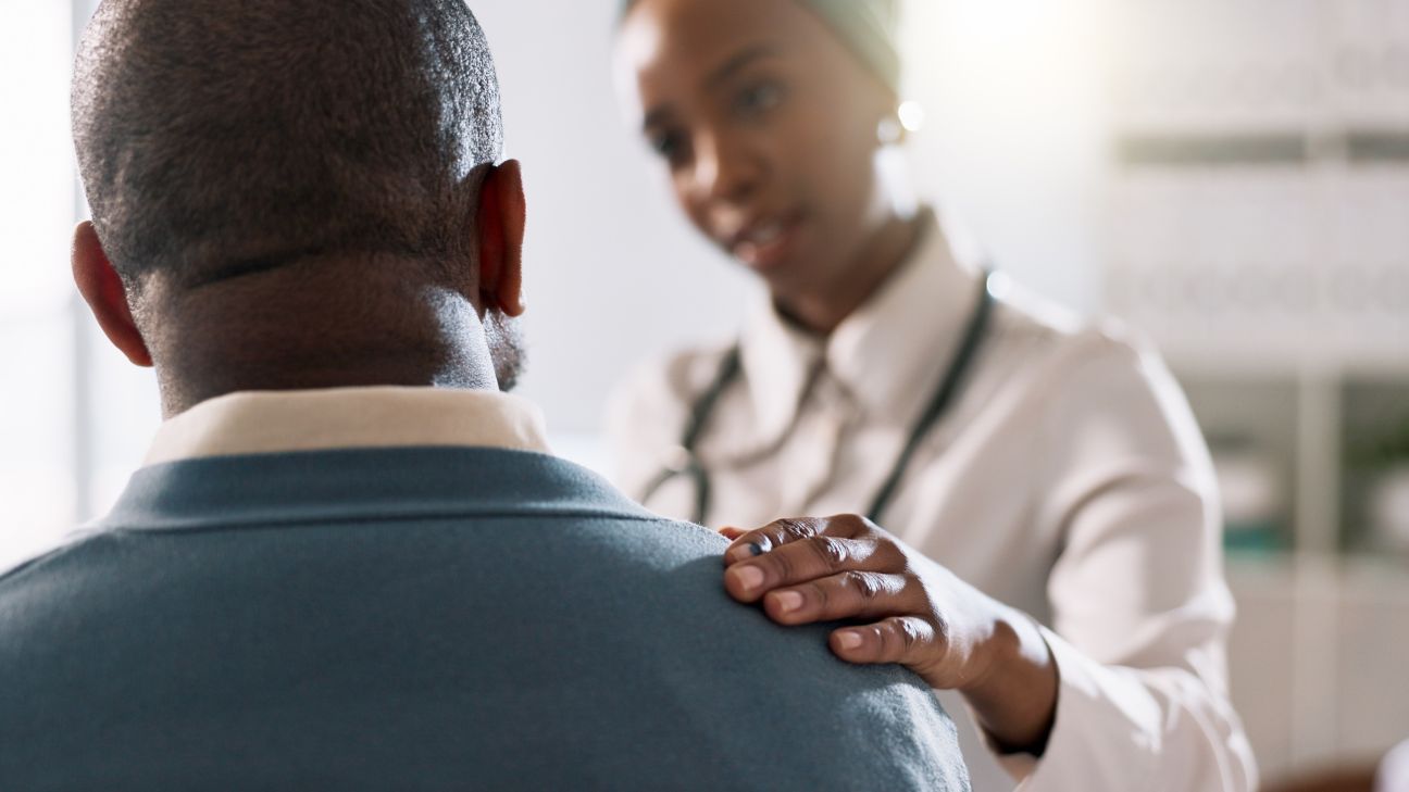 Woman, doctor or consulting with patient for healthcare, appointment or checkup at hospital.