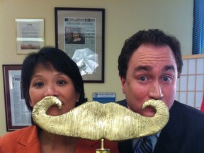 Mark Critch and Olivia Chow with The Jack