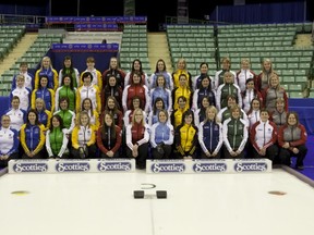 The teams at the 2012 Scotties